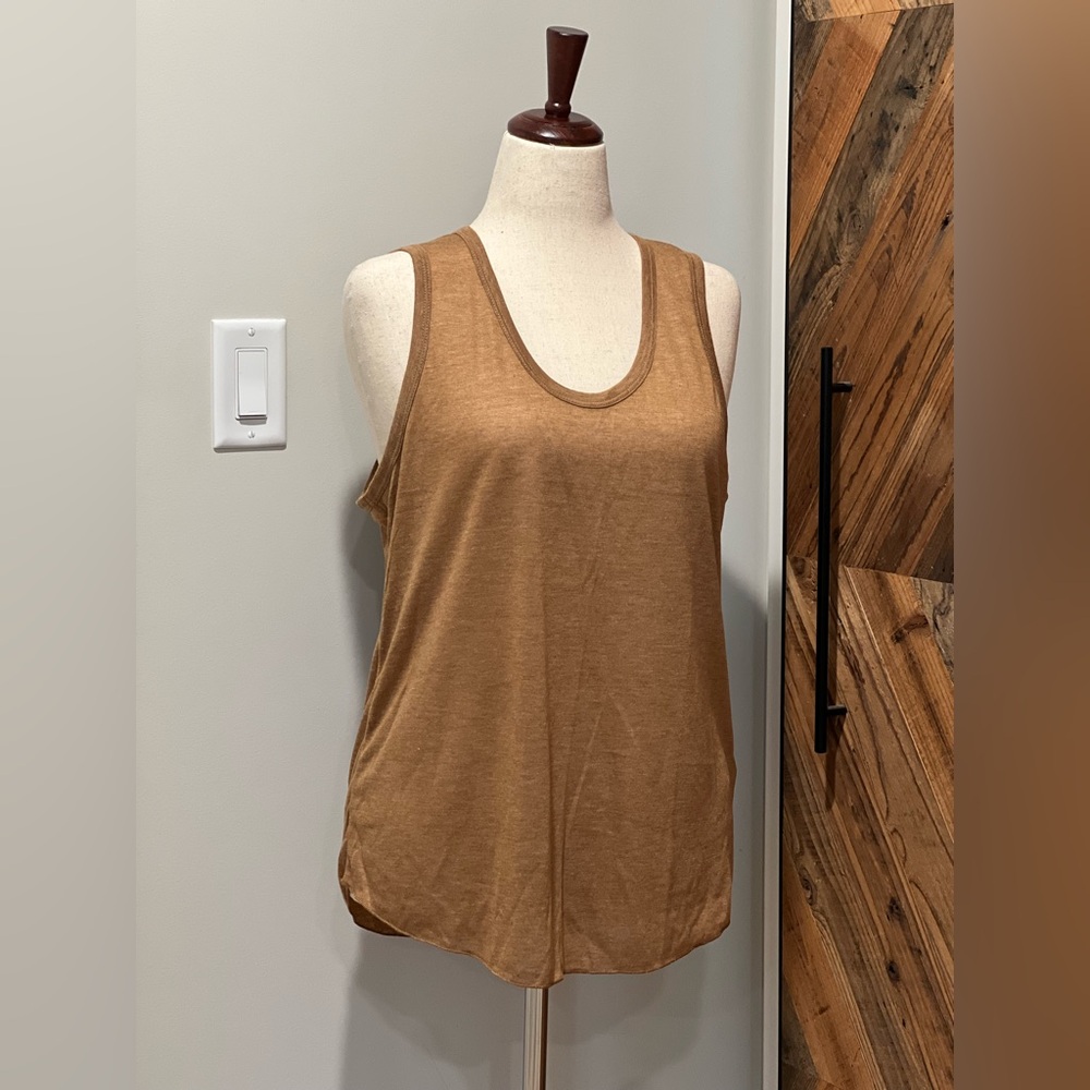 Nostalgia Tan Tank Top